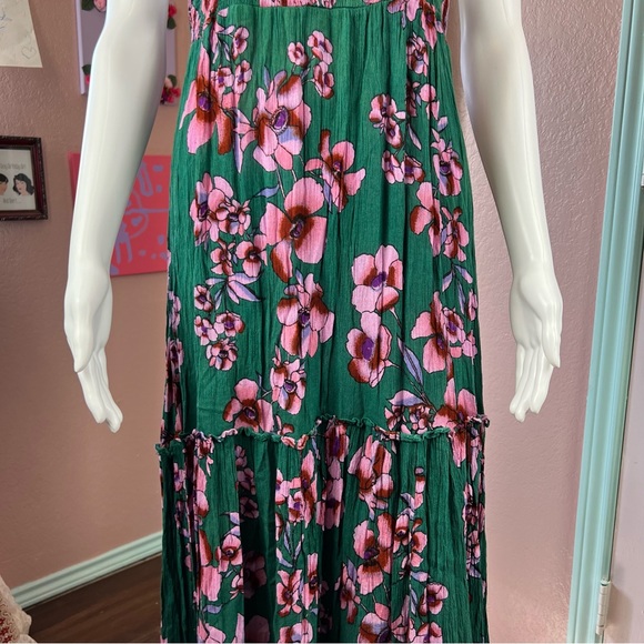 Free People Garden Party Maxi Dress in Turquoise - Picture 9 of 12